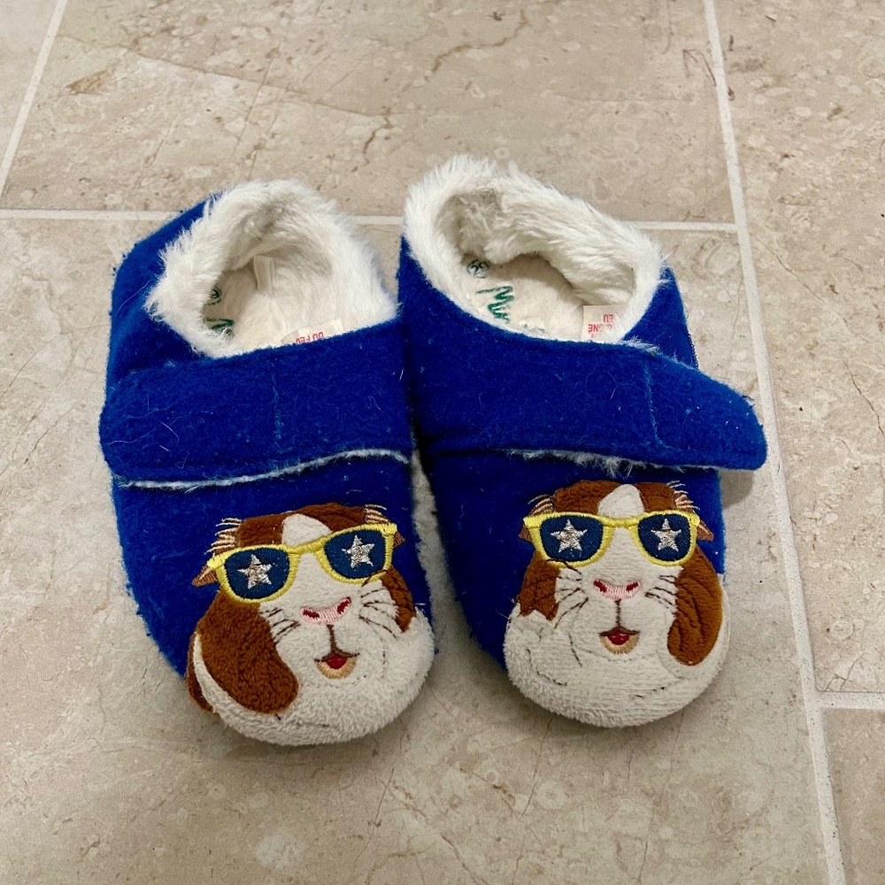 Mini Boden Guinea Pig Slippers 29 (11.5T)